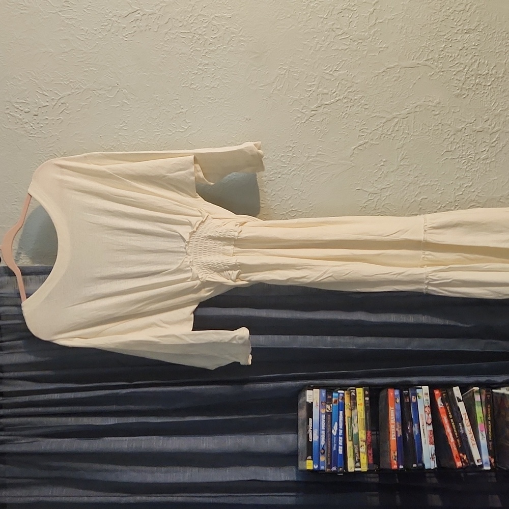 Free People White Maxi Beach Dress
